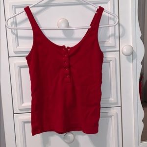 red brandy melville tank